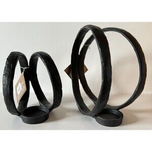 Pottery Barn Ring votive candle holders - Set Of 2